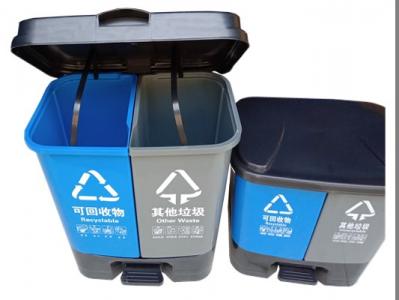 塑料分類垃圾桶